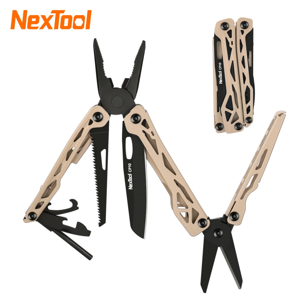 Edc Everyday Carry Knives - Alicate Multifuncional NexTool CP10 com 12
