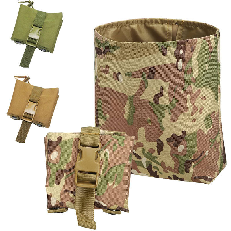 Edc Carry Fanny Pack - Molle dobrável despejo gota revista bolsa