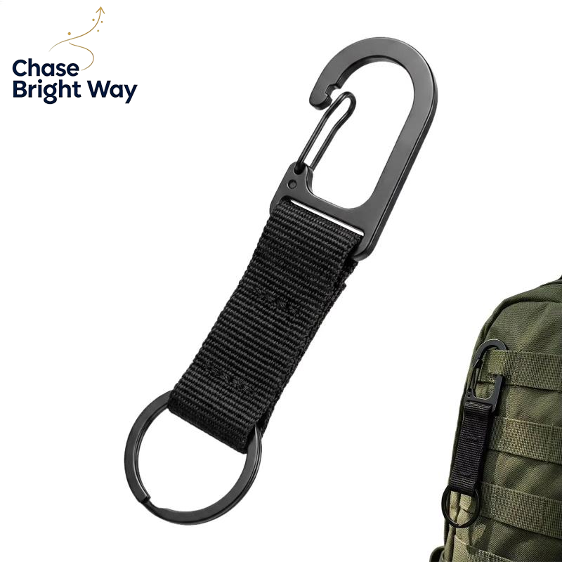 Edc Carry Clip - Mosquetão de Mola Portátil Pequeno com
