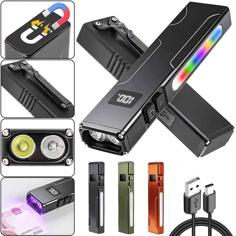 Lanterna Multifuncional EDC co - Edc Carry Clip avaliação e preço