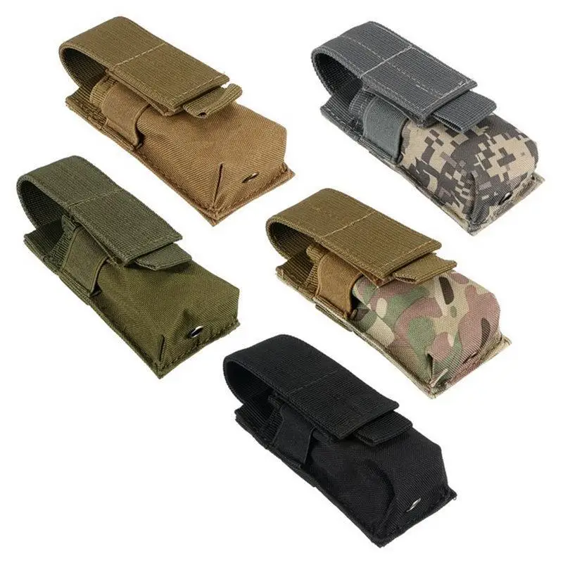 Molle tático m5 lanterna bolsa - Edc Carry Knife avaliação e preço