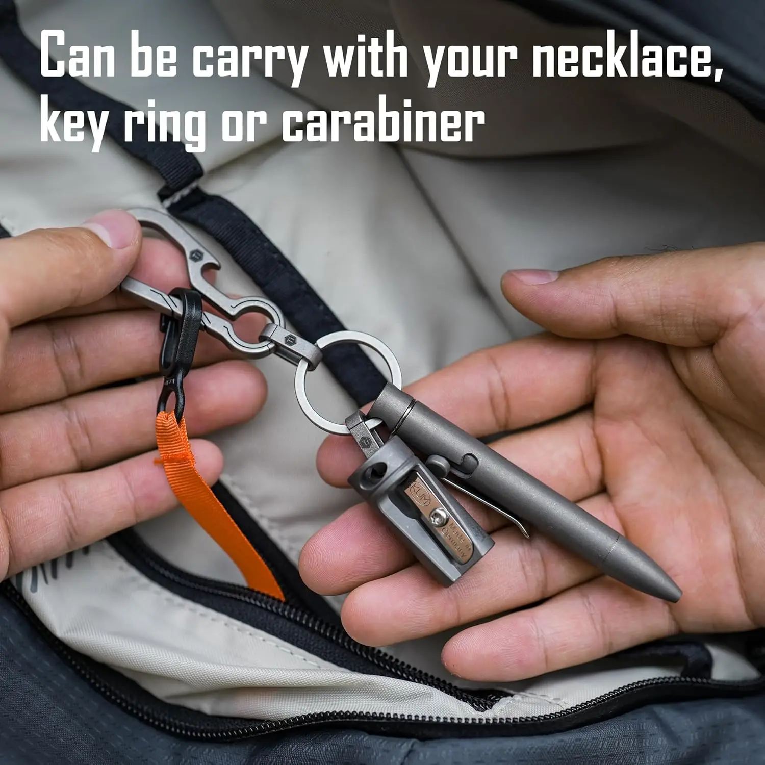 Caneta EDC KeyUnity KP05SW com - Edc Carry Clip avaliação e preço