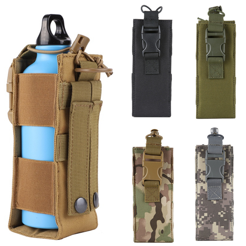 Molle coldre para garrafa de á - Edc Carry Fanny Pack avaliação e preço