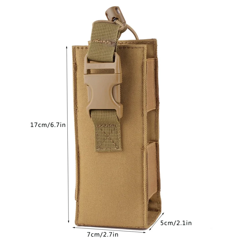 Molle coldre para garrafa de á - Edc Carry Fanny Pack avaliação e preço
